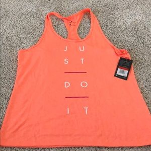 NWT - Orange Nike workout shirt